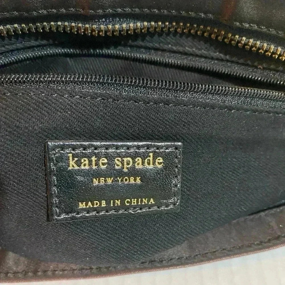 Kate spade black nylon shoulder handbag - Picture 6 of 7